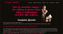 Desktop Screenshot of cougargeneve.ch